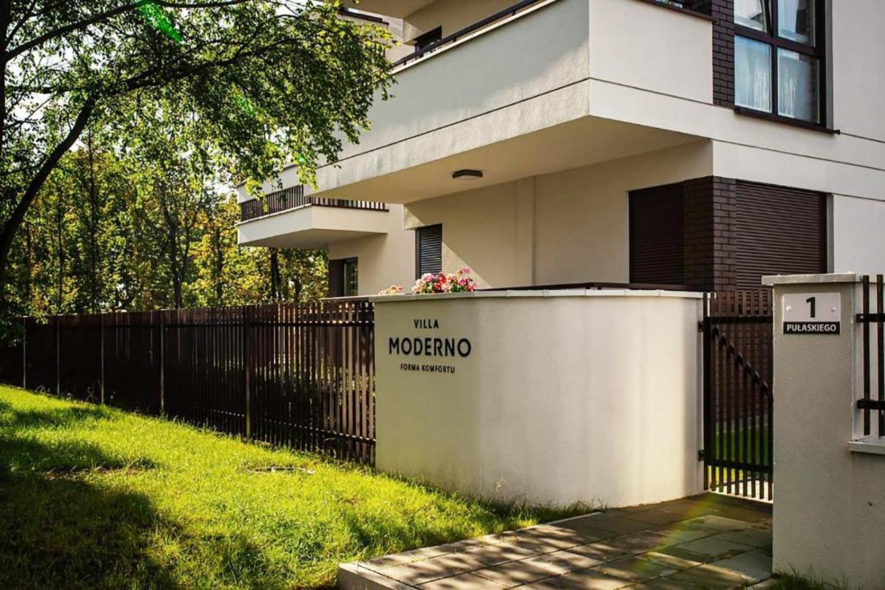 Apartament A1 Moderno Parking Torun Bagian luar foto