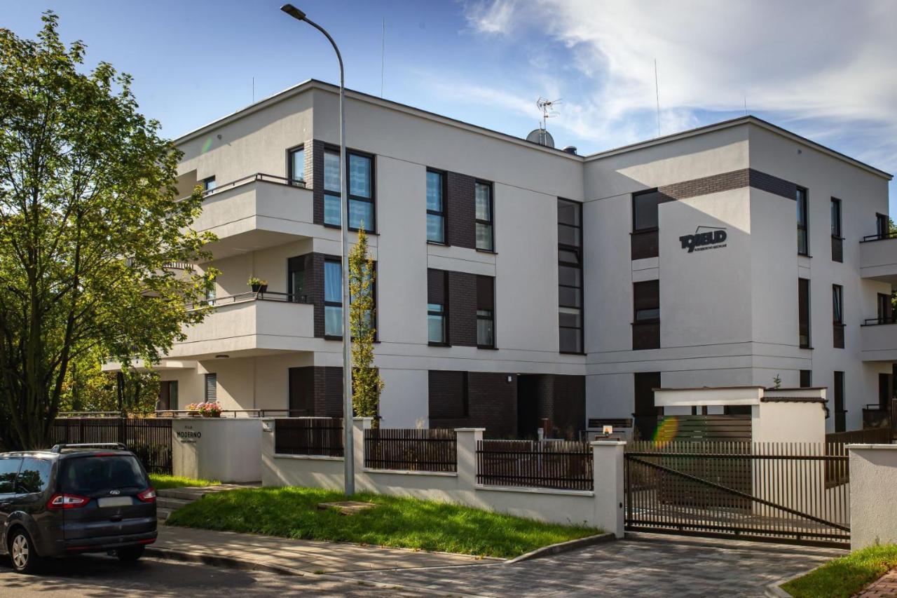Apartament A1 Moderno Parking Torun Bagian luar foto