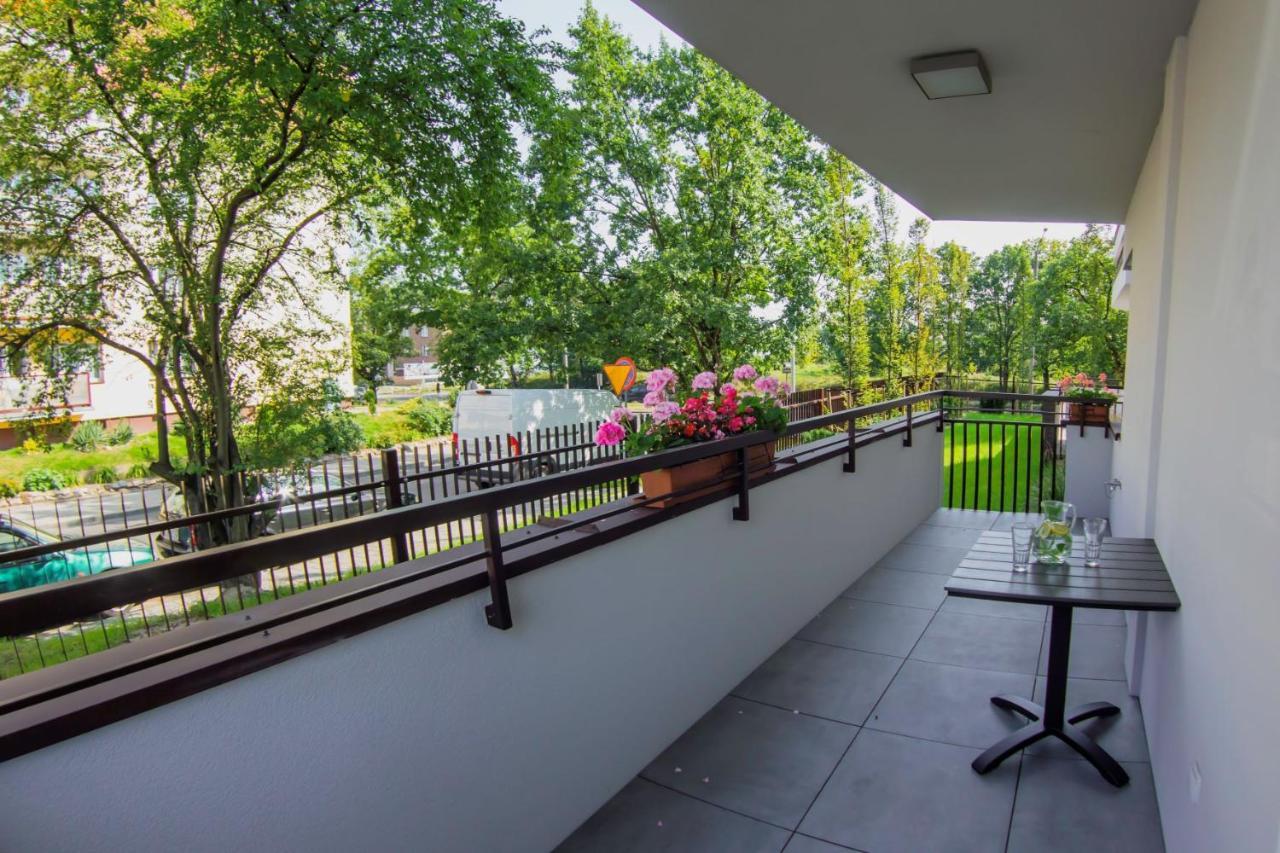 Apartament A1 Moderno Parking Torun Bagian luar foto